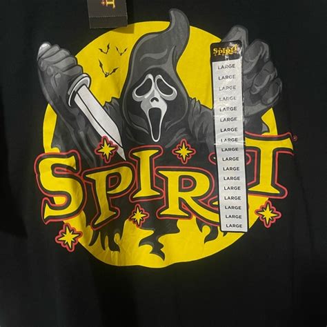 spirit halloween shirts|spirit halloween ghostface shirt.